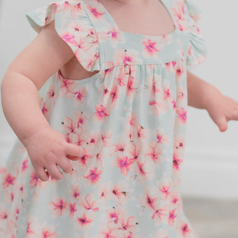 pretty-pink-floral-ruffle-dress-with-bloomer Sweet Bamboo - Sophia's Style-5